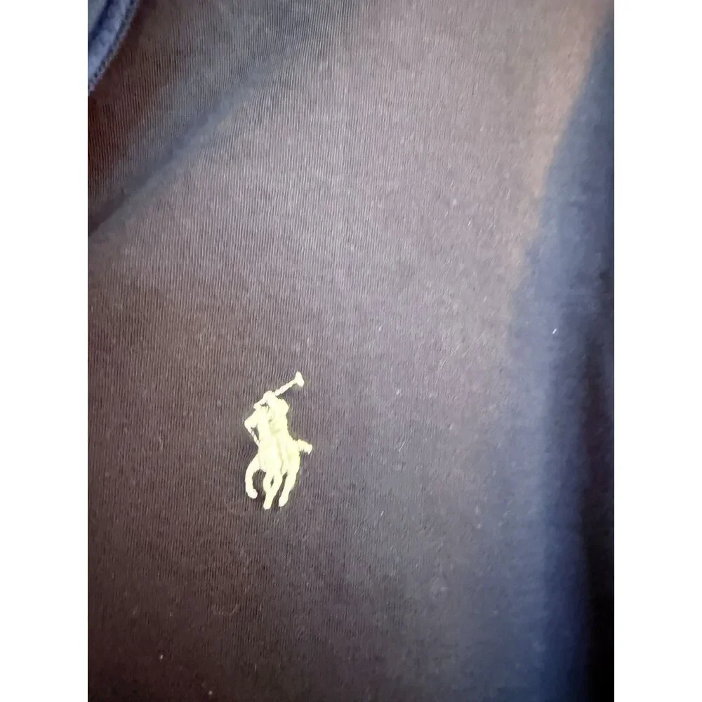 Polo Ralph Lauren Men’s XL Navy Blue‎ 1/4 Zip Pullover - 100% Pima Cotton